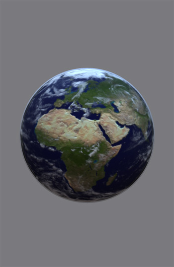 Globe Terrestre Animation 3D